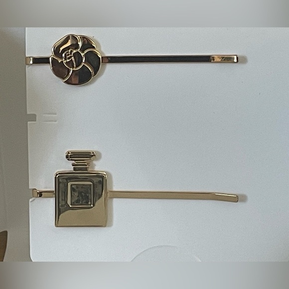 CHANEL Accessories - NEW Chanel Hair Pins x 2